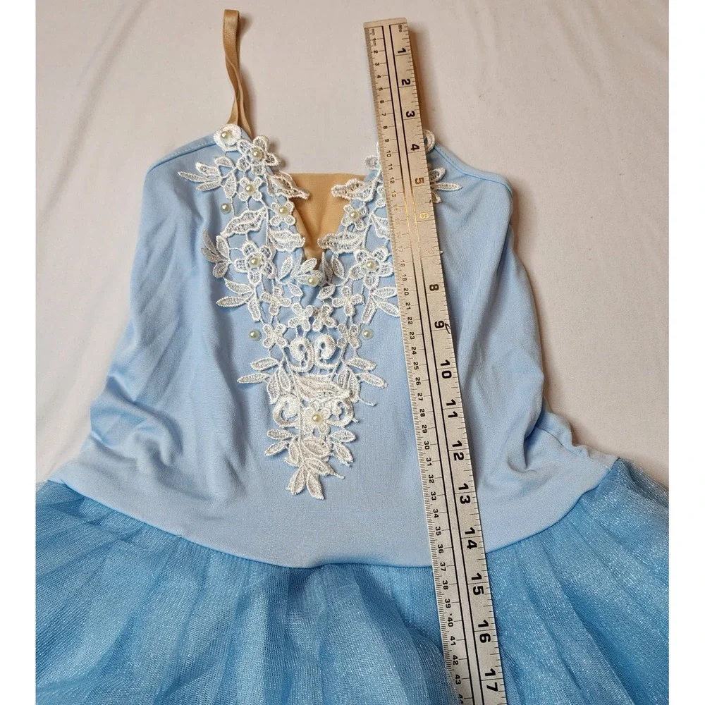Tutu Ballet Dress Blue Size 10-12 New